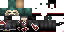 Minecraft skin texture, 64x32 legacy pixels