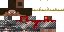 Minecraft skin texture, 64x32 legacy pixels