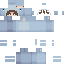 Minecraft skin texture, 64x64 pixels
