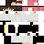 Minecraft skin texture, 64x64 pixels