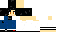 Minecraft skin texture, 64x32 legacy pixels