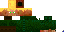 Minecraft skin texture, 64x32 legacy pixels