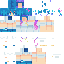 Minecraft skin texture, 64x64 pixels