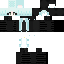Minecraft skin texture, 64x64 pixels