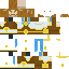 Minecraft skin texture, 64x64 pixels