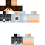 Minecraft skin texture, 64x64 pixels
