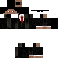 Minecraft skin texture, 64x64 pixels