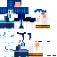 Minecraft skin texture, 64x64 pixels