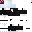 Minecraft skin texture, 64x64 pixels