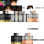 Minecraft skin texture, 64x64 pixels