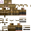 Minecraft skin texture, 64x64 pixels