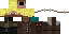 Minecraft skin texture, 64x32 legacy pixels