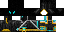Minecraft skin texture, 64x32 legacy pixels