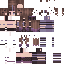 Minecraft skin texture, 64x64 pixels