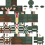 Minecraft skin texture, 64x64 pixels