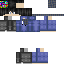 Minecraft skin texture, 64x64 pixels