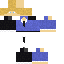 Minecraft skin texture, 64x64 pixels