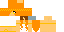 Minecraft skin texture, 64x32 legacy pixels