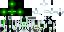 Minecraft skin texture, 64x32 legacy pixels