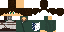 Minecraft skin texture, 64x32 legacy pixels