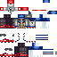 Minecraft skin texture, 64x64 pixels