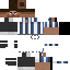 Minecraft skin texture, 64x64 pixels