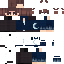 Minecraft skin texture, 64x64 pixels