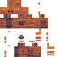 Minecraft skin texture, 64x64 pixels