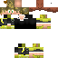Minecraft skin texture, 64x64 pixels