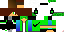 Minecraft skin texture, 64x32 legacy pixels