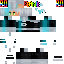 Minecraft skin texture, 64x64 pixels