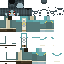 Minecraft skin texture, 64x64 pixels