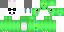 Minecraft skin texture, 64x32 legacy pixels
