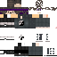 Gray Minecraft skin texture, 64x64 pixels