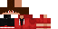 Minecraft skin texture, 64x32 legacy pixels