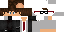 Minecraft skin texture, 64x32 legacy pixels