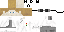 Minecraft skin texture, 64x32 legacy pixels