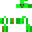 Minecraft skin texture, 64x64 pixels