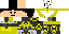 Minecraft skin texture, 64x32 legacy pixels