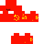 Minecraft skin texture, 64x64 pixels