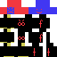 Minecraft skin texture, 64x64 pixels