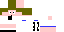 Minecraft skin texture, 64x32 legacy pixels