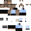 Minecraft skin texture, 64x64 pixels