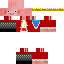 Minecraft skin texture, 64x64 pixels