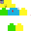 Minecraft skin texture, 64x64 pixels