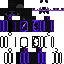 Minecraft skin texture, 64x64 pixels
