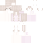 Orange pink Minecraft skin texture, 64x64 pixels