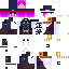 Minecraft skin texture, 64x64 pixels