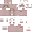 Red orange Minecraft skin texture, 64x64 pixels