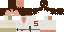 Minecraft skin texture, 64x32 legacy pixels